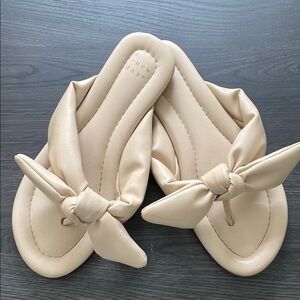 a new day Cream Women's Sandals